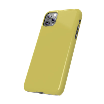 Slim Phone Case – Cornfield Gold – Compatible with iPhone 11–17 Series