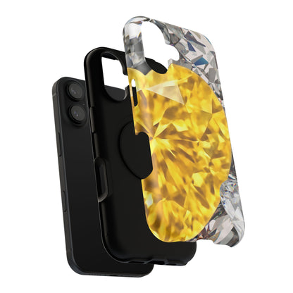 Impact-Resistant Phone Case – Heart of Gold