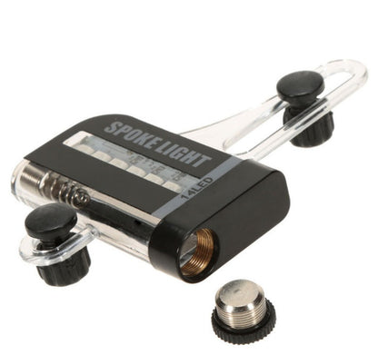 14 LED Motorcycle Bike Light - RGB Dual-Sided, 32 Modes, Vibration Control