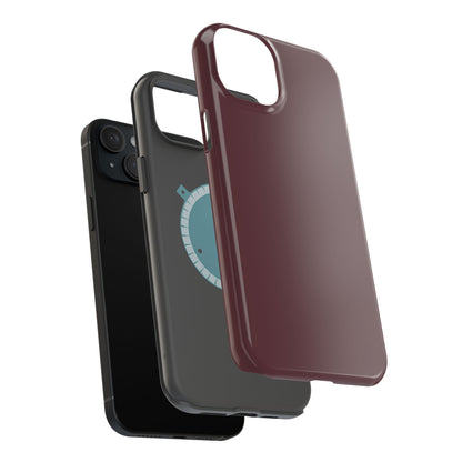 Wireless-Charging Compatible Case – Mulled Wine – Compatible with iPhone 13–17 & Samsung Galaxy S25–S26 Series