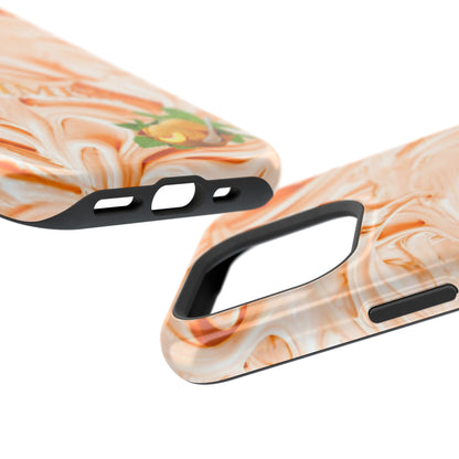 Impact-Resistant Phone Case – Peach Sorbet