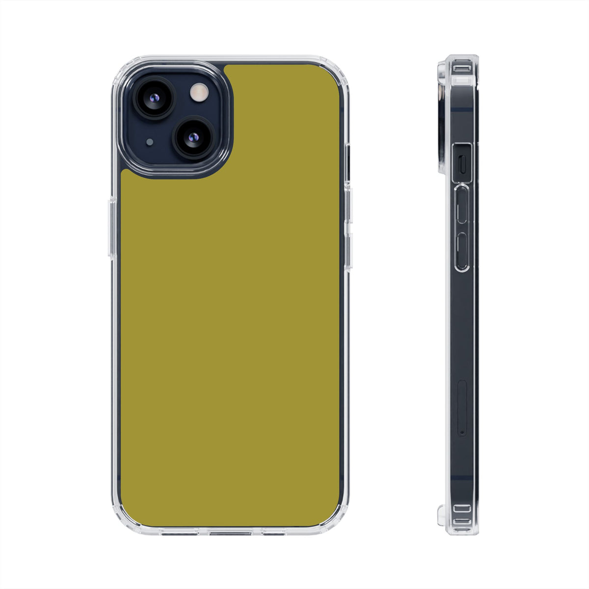 Clear Magnetic Phone Case – Olive Grove – Compatible with iPhone 13–16 Series