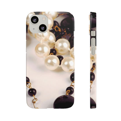 Snap Phone Case – Noir Pearl