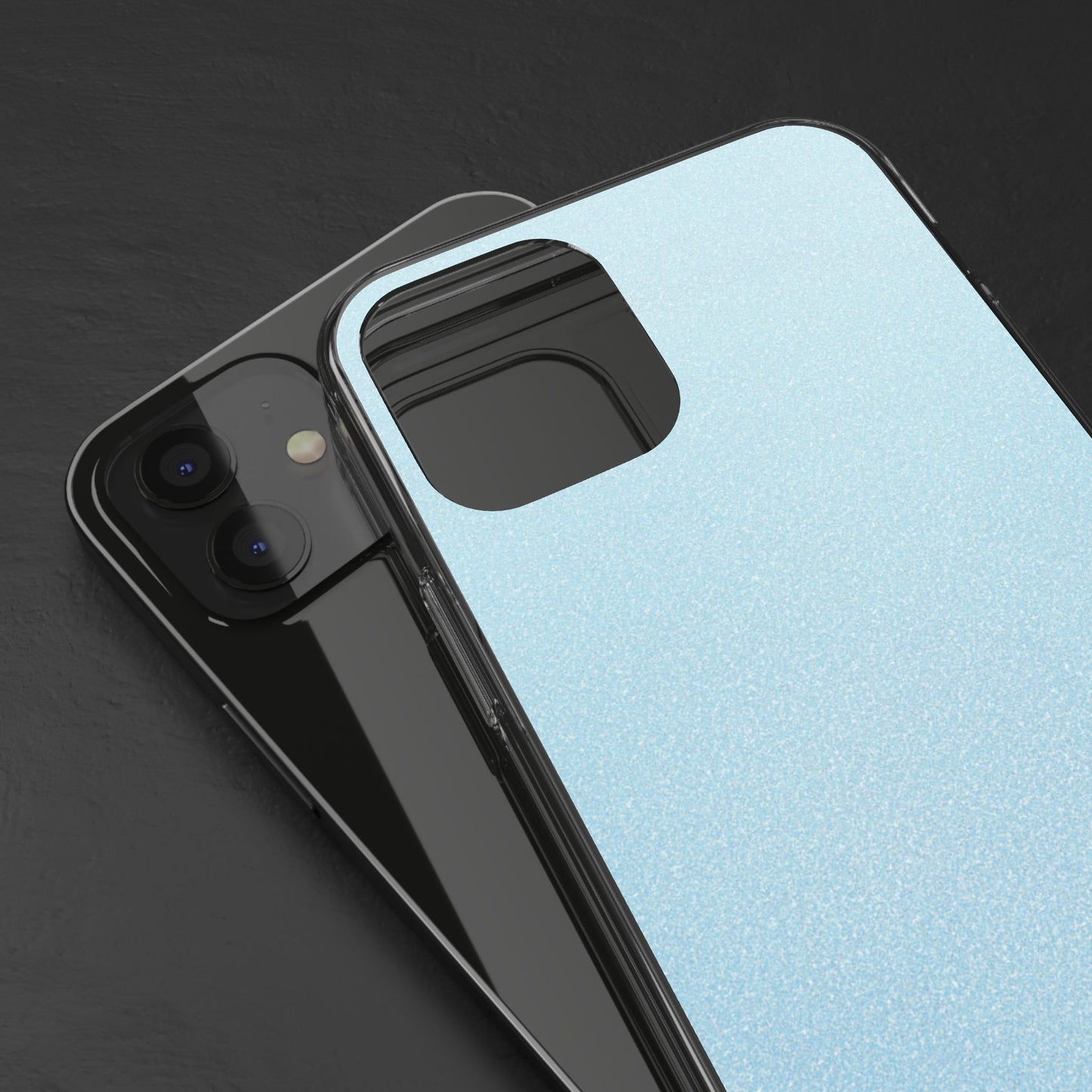 Clear Phone Case – Blue Whisper