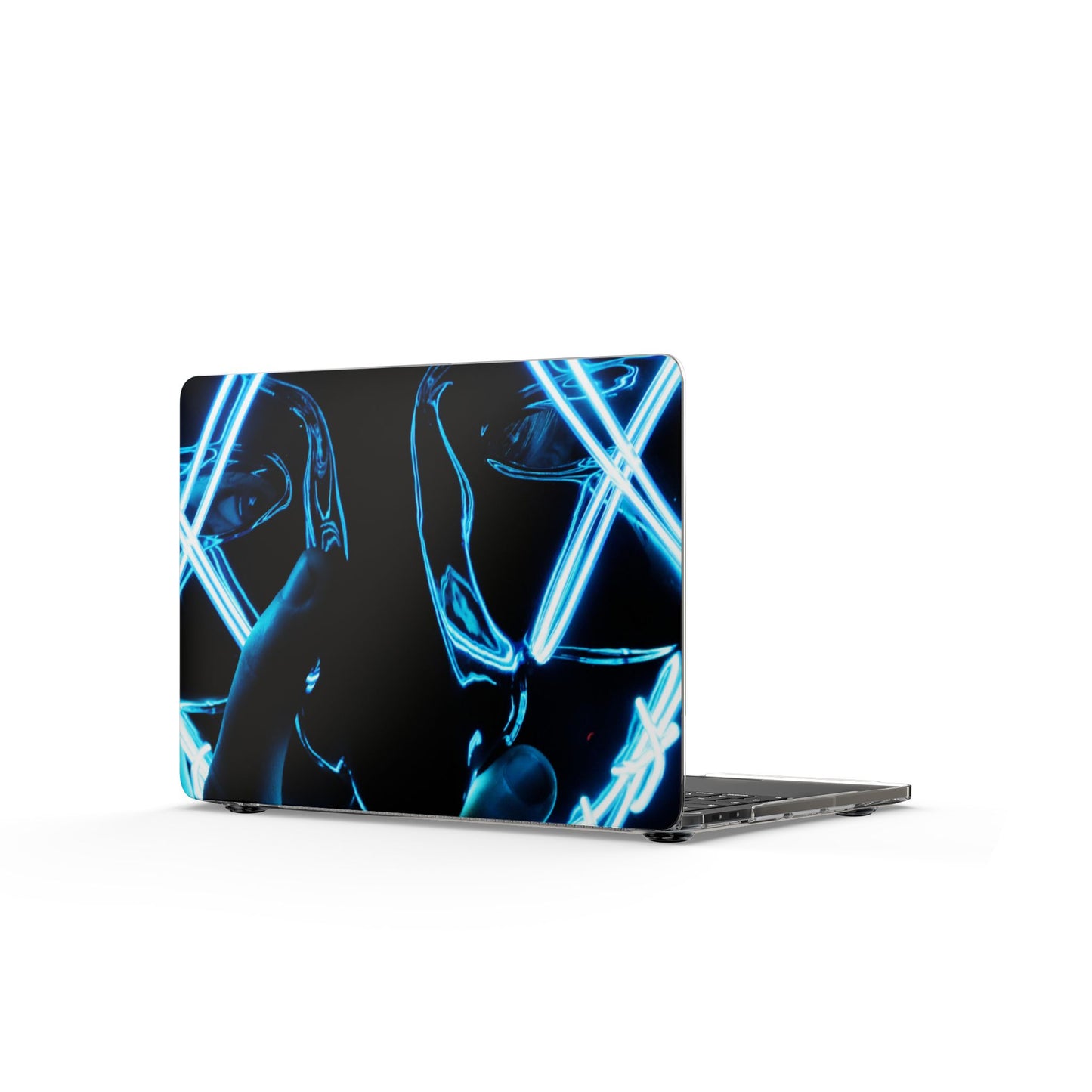 Clear Laptop Case – Neon Anarchy
