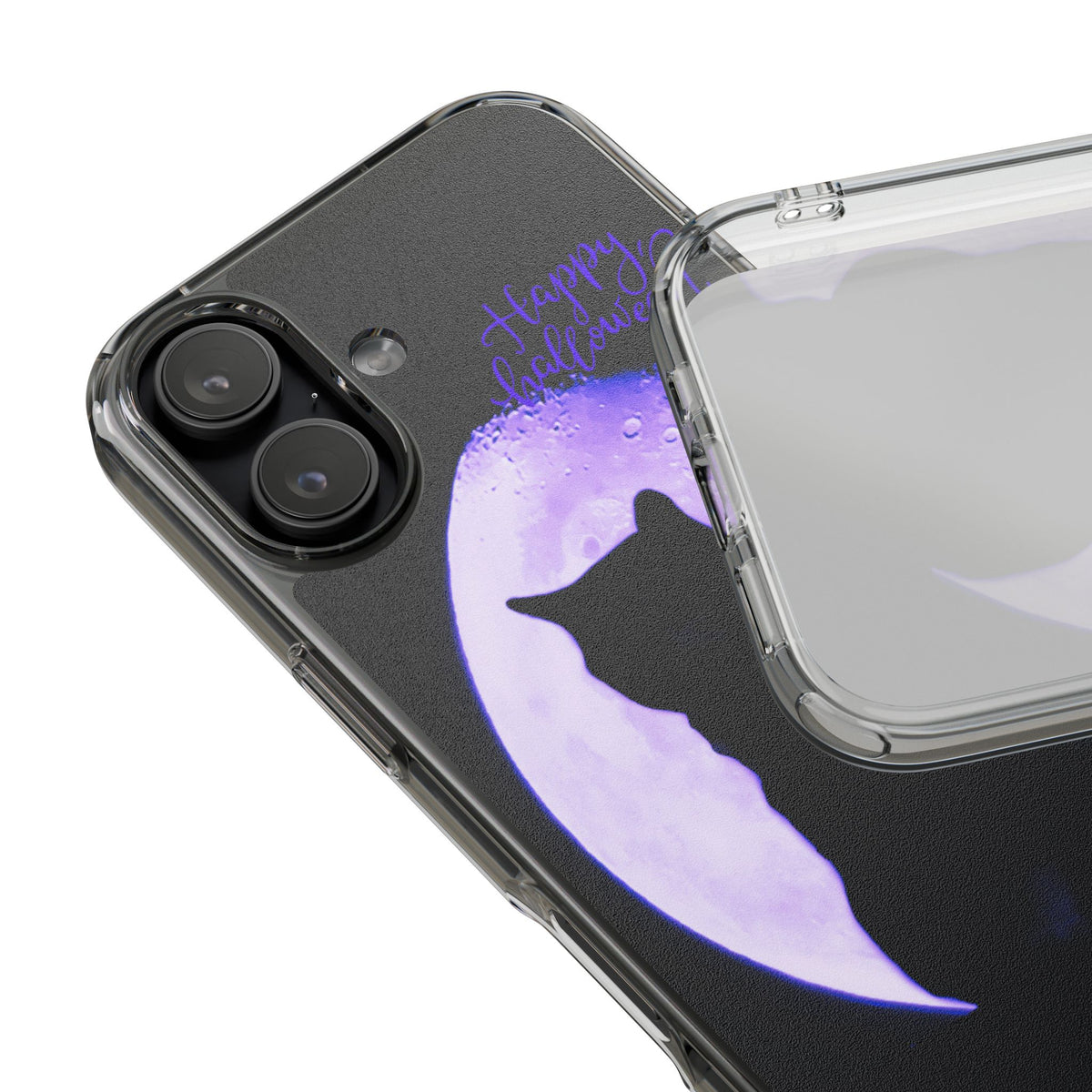 Clear Phone Case – Moonlit Familiar