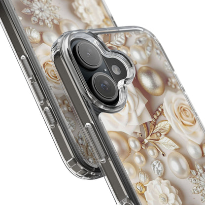 Clear Phone Case – Ivory Opulence