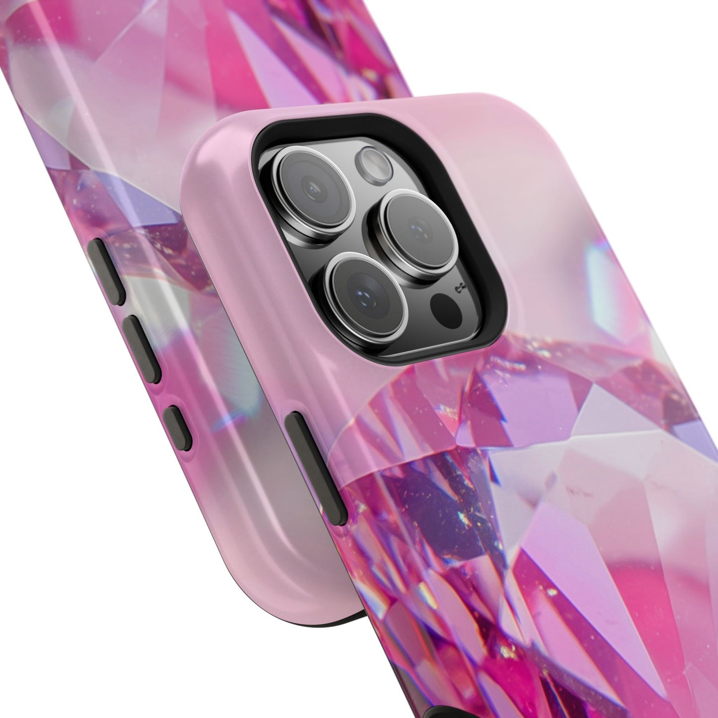 Wireless-Charging Compatible Case – Pink Ice