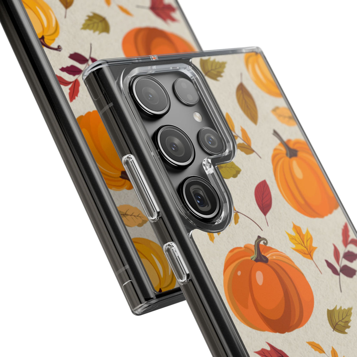 Clear Phone Case – Falling for Pumpkin