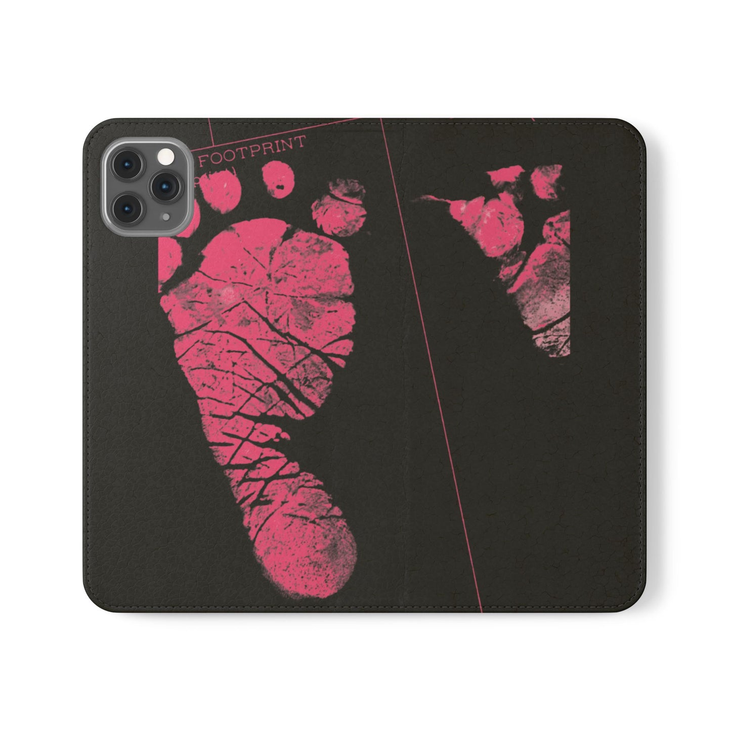Flip Case – Mom’s Little Pink Footprints