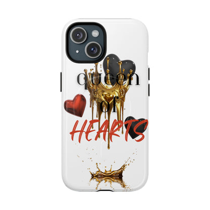 Protective Magnetic Phone Case – Queen of Hearts