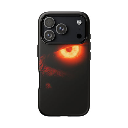Protective Phone Case – Blazing Monster Eyes