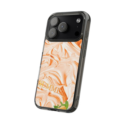 Clear Phone Case – Peach Sorbet