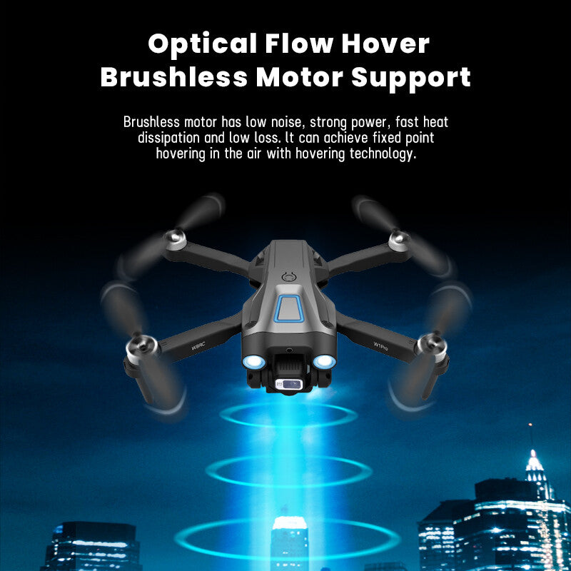 2024 New RC Drone with 4K HD Dual Camera WIFI FPV Foldable Quadcopter +3 Battery