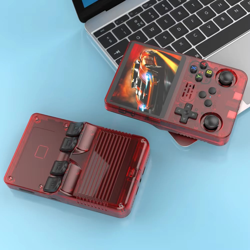 R36S Retro Gaming System: 256GB, 3.5" IPS, Portable