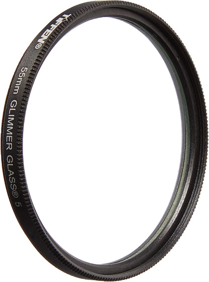 55Mm Glimmerglass 1 Filter|Glimmerglass Filter|Ultra Slim|Dreamy Cinematic Effect Camera for Portrait Photography/Video/Vlog