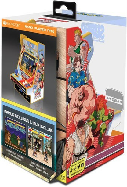 My Arcade - DGUNL-4184 Super Street Fighter II Nano Player Pro Portable Retro Ar