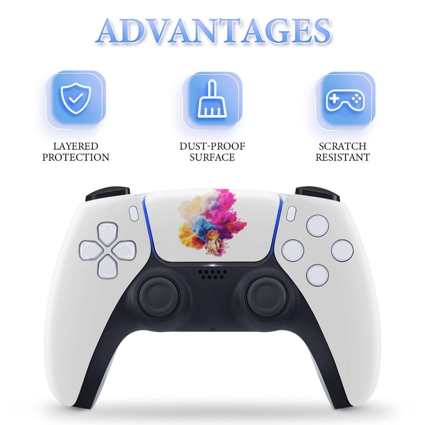 Console Skin Kit – Monster Splash
