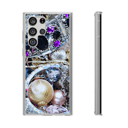 Clear Phone Case – Chrome Jewel