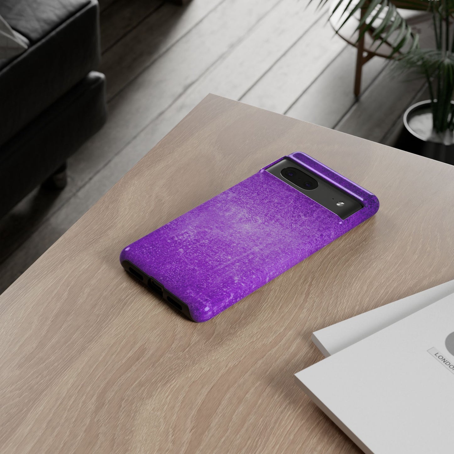 Protective Phone Case – Violet Voltage