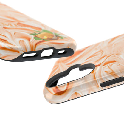 Wireless-Charging Compatible Case – Peach Sorbet