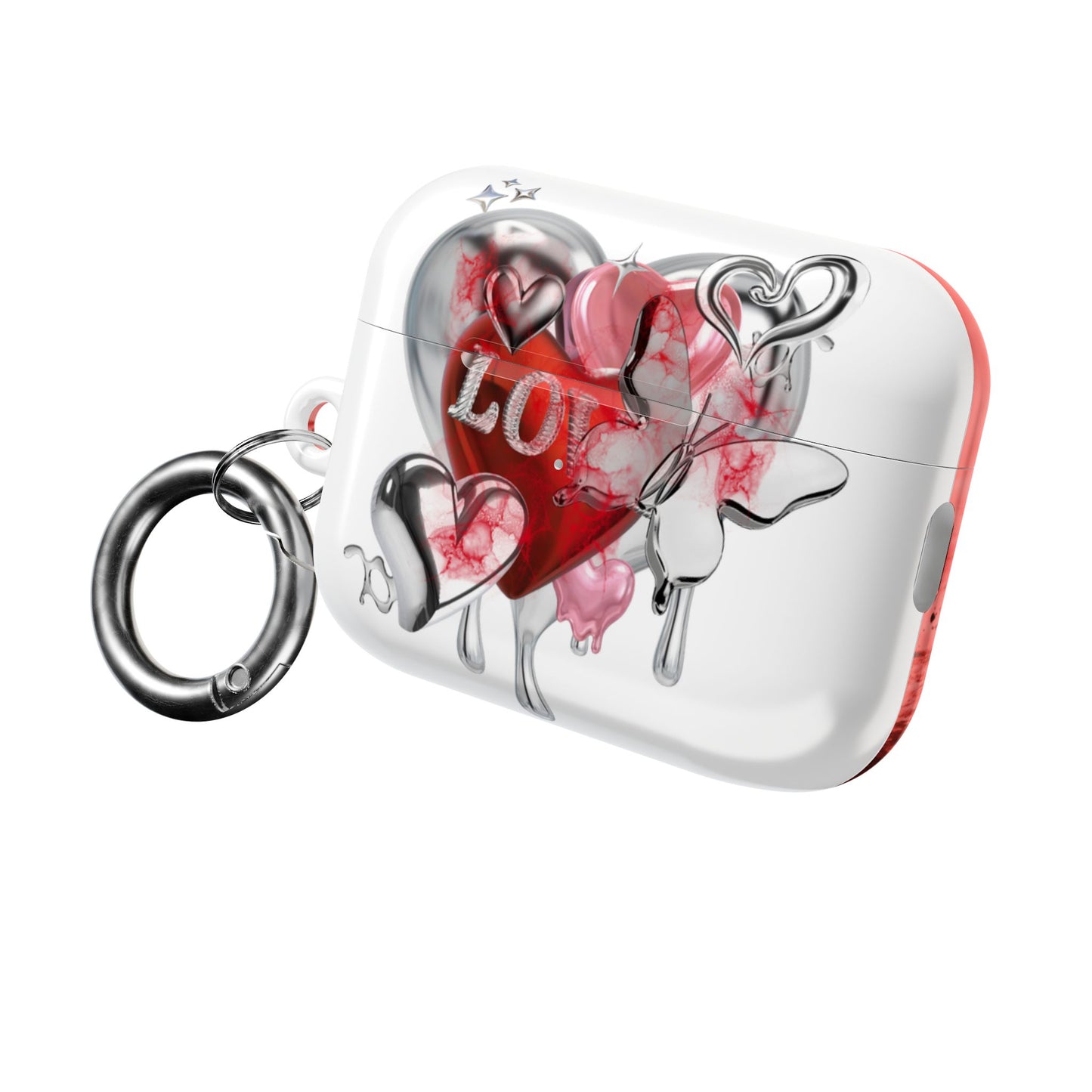Wireless Earbud Case Cover – Chrome Love