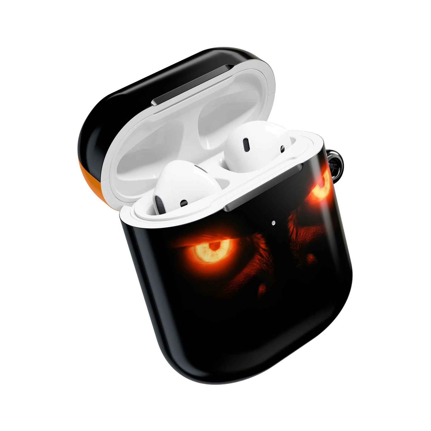 Wireless Earbud Case Cover – Blazing Monster Eyes
