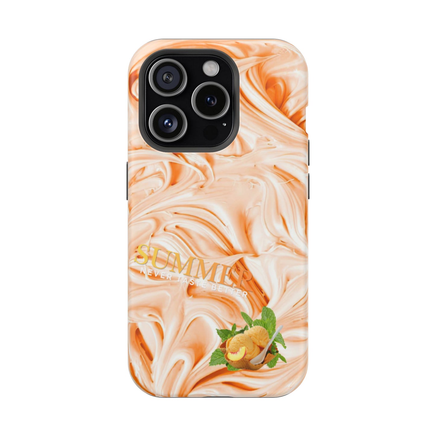Wireless-Charging Compatible Case – Peach Sorbet