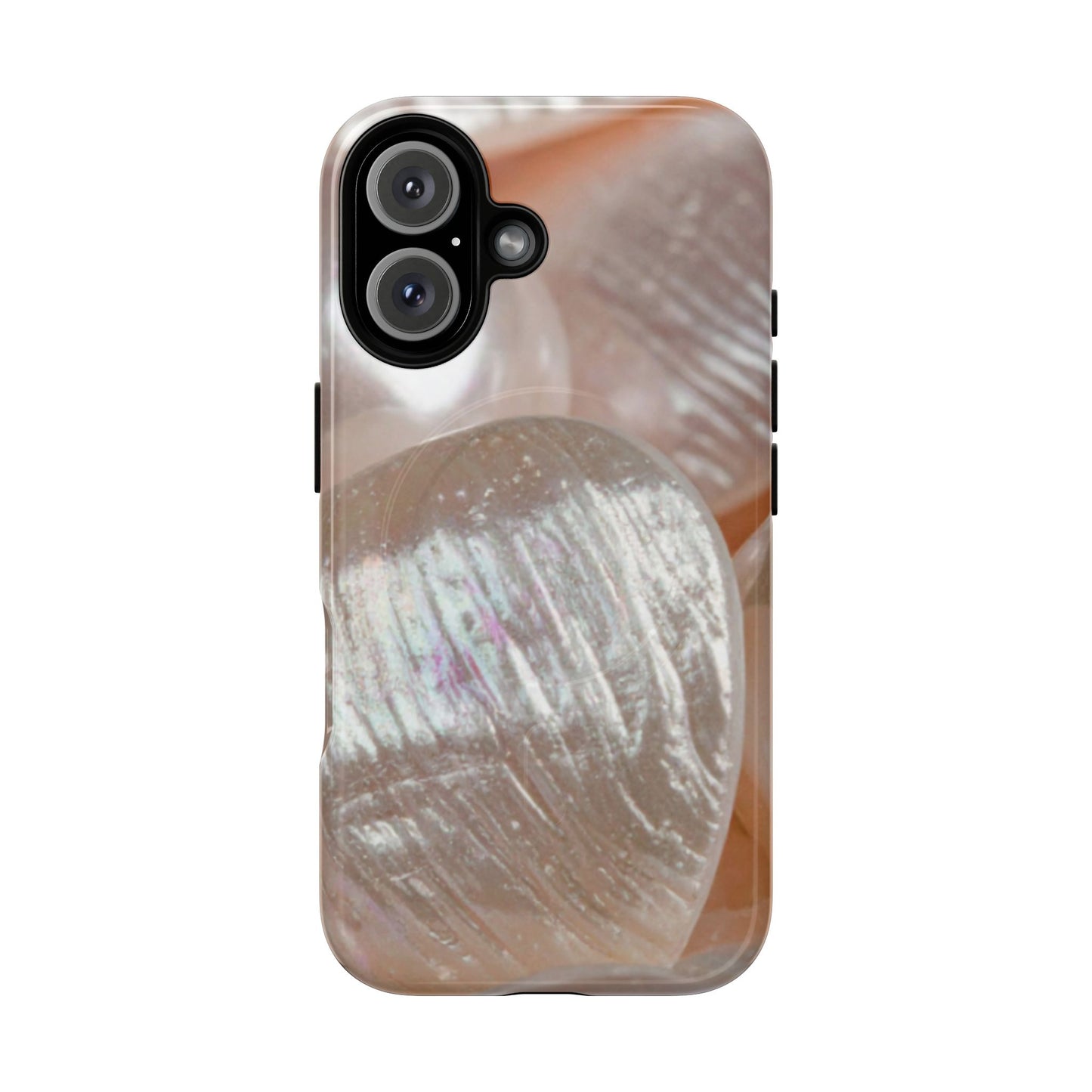 Protective Magnetic Phone Case – Blush Pearl