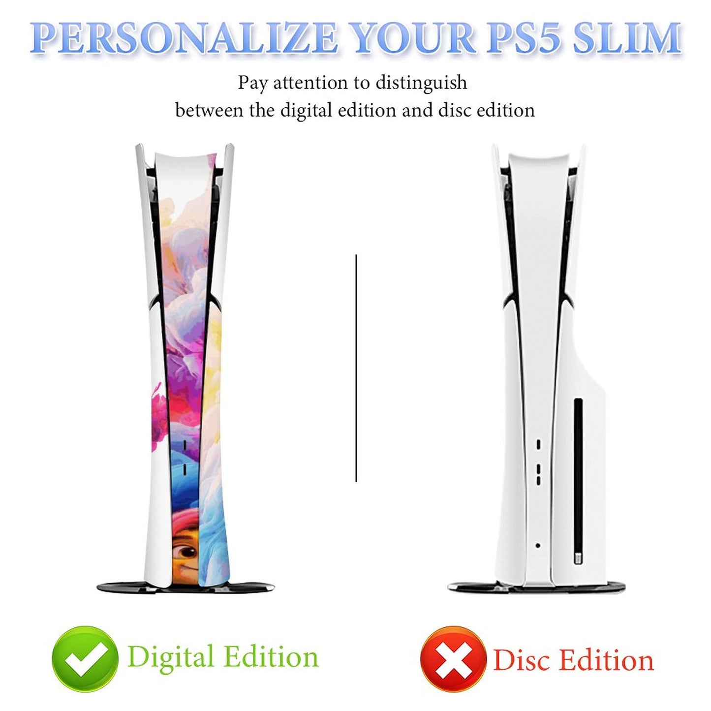 Console Skin Kit – Monster Splash