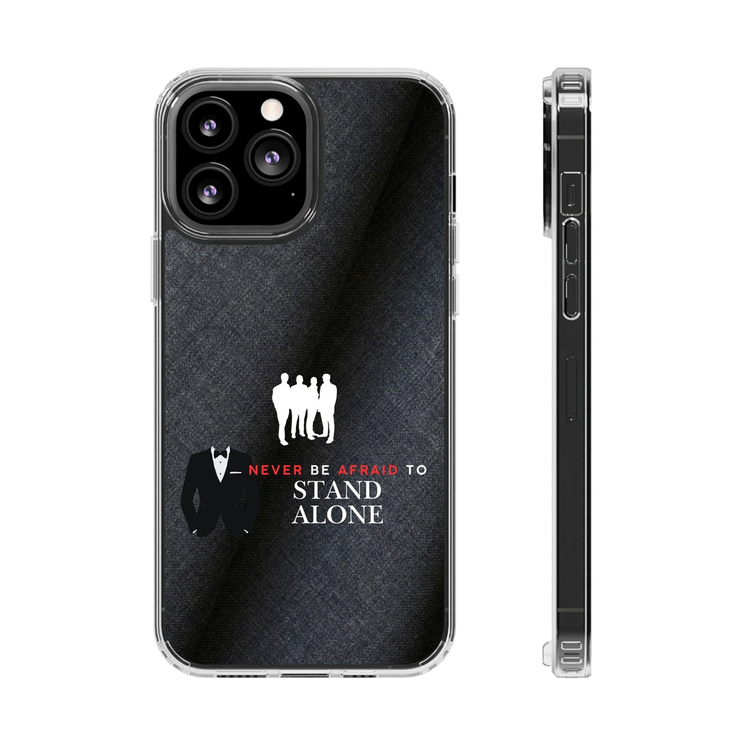 Clear Phone Case – Stand Alone