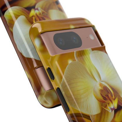 Protective Phone Case – Amber Orchid