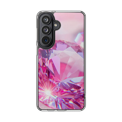 Clear Phone Case – Pink Ice