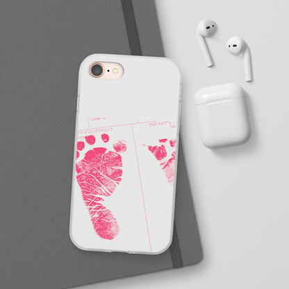 Flexi Case – Mom’s Little Pink Footprints