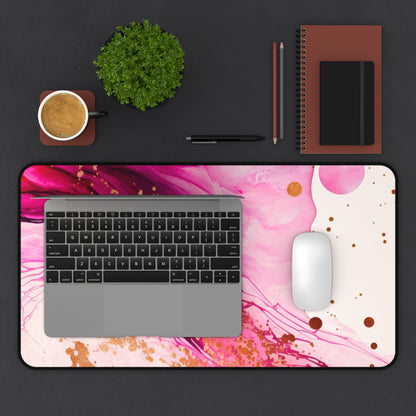 Neoprene Desk Mat – Blush & Burn