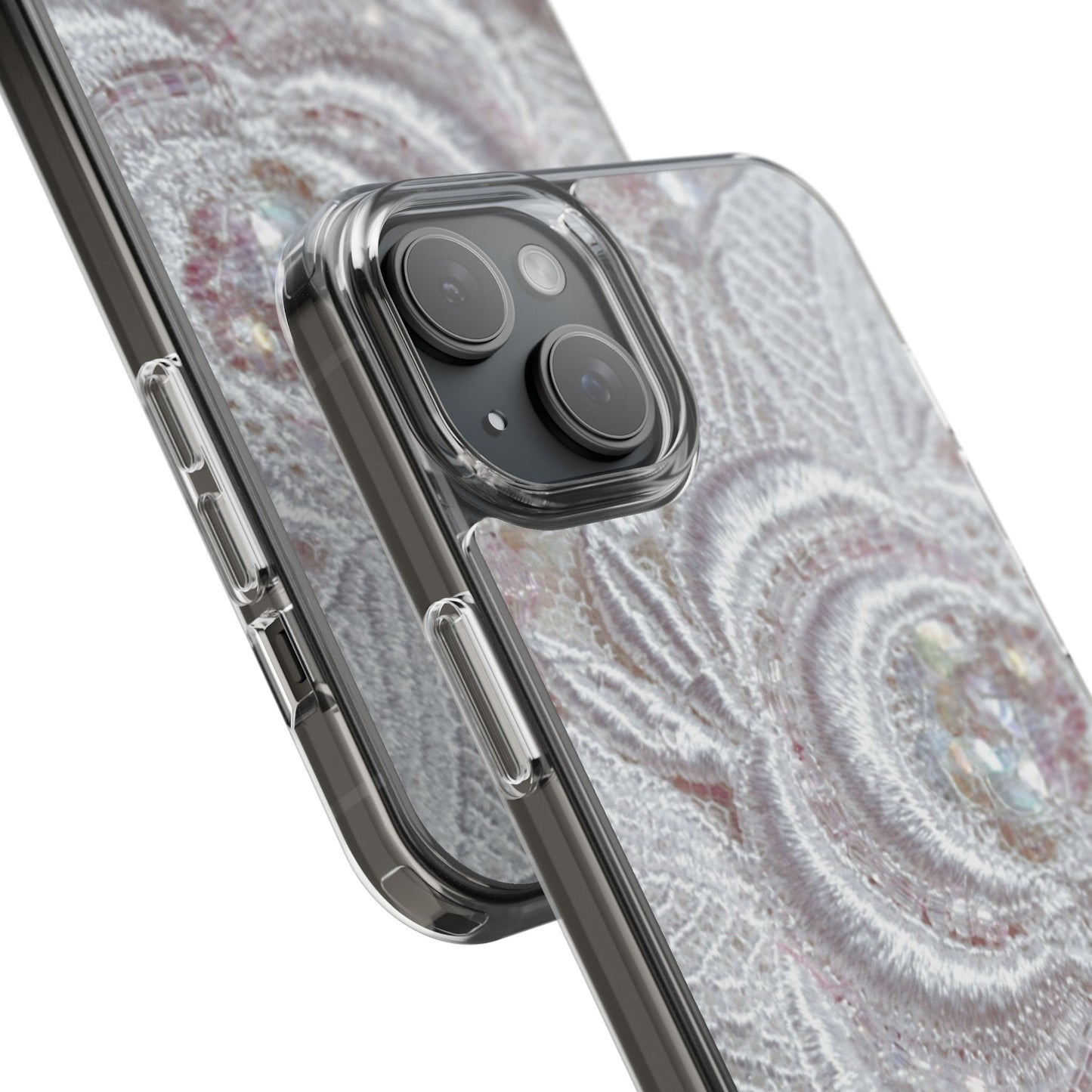Clear Phone Case – Lace Veil