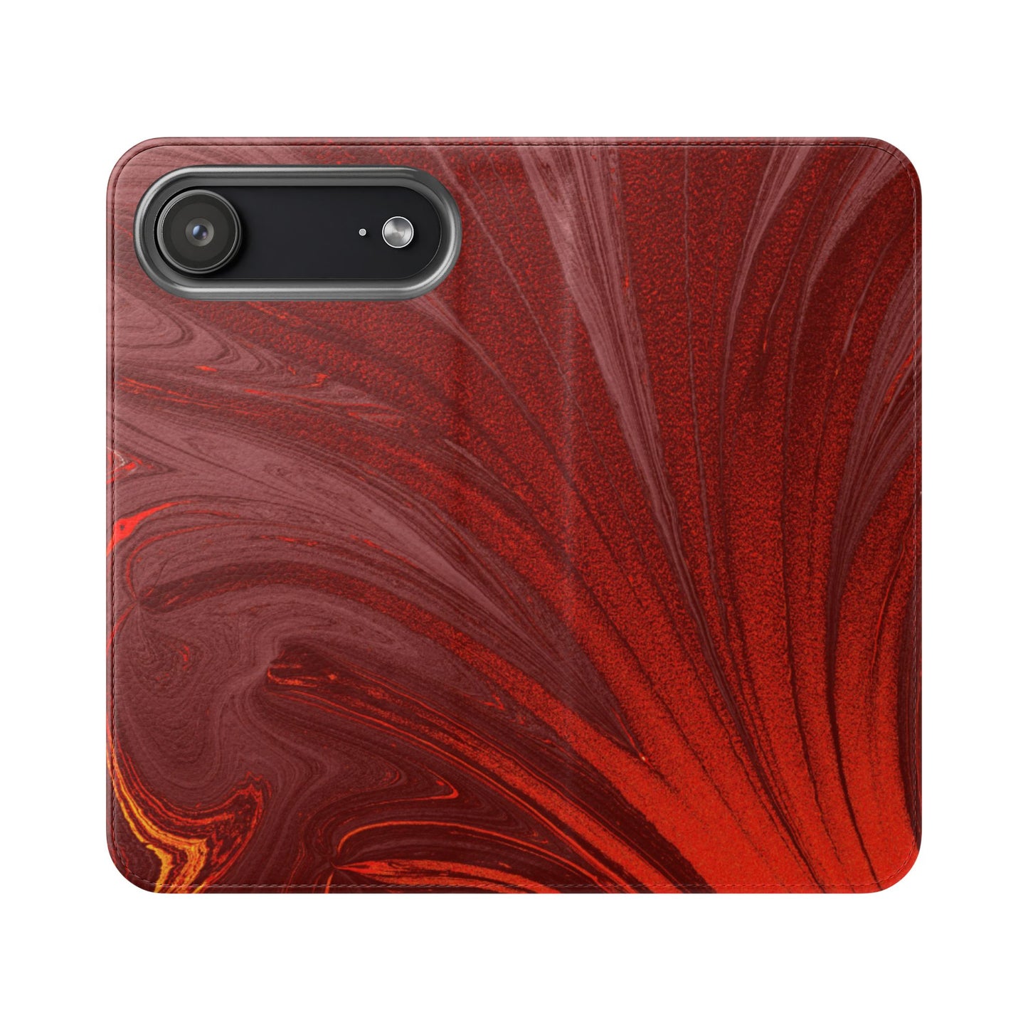 Flip Case – Crimson Current