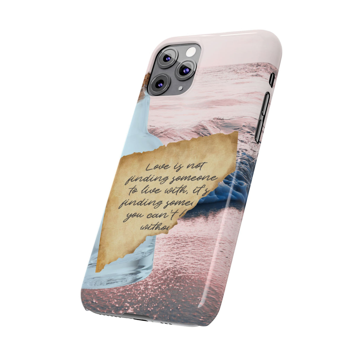 Slim Phone Case – Written in the Tide