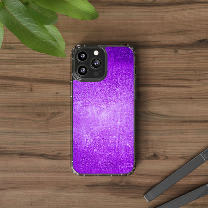 Clear Phone Case – Violet Voltage