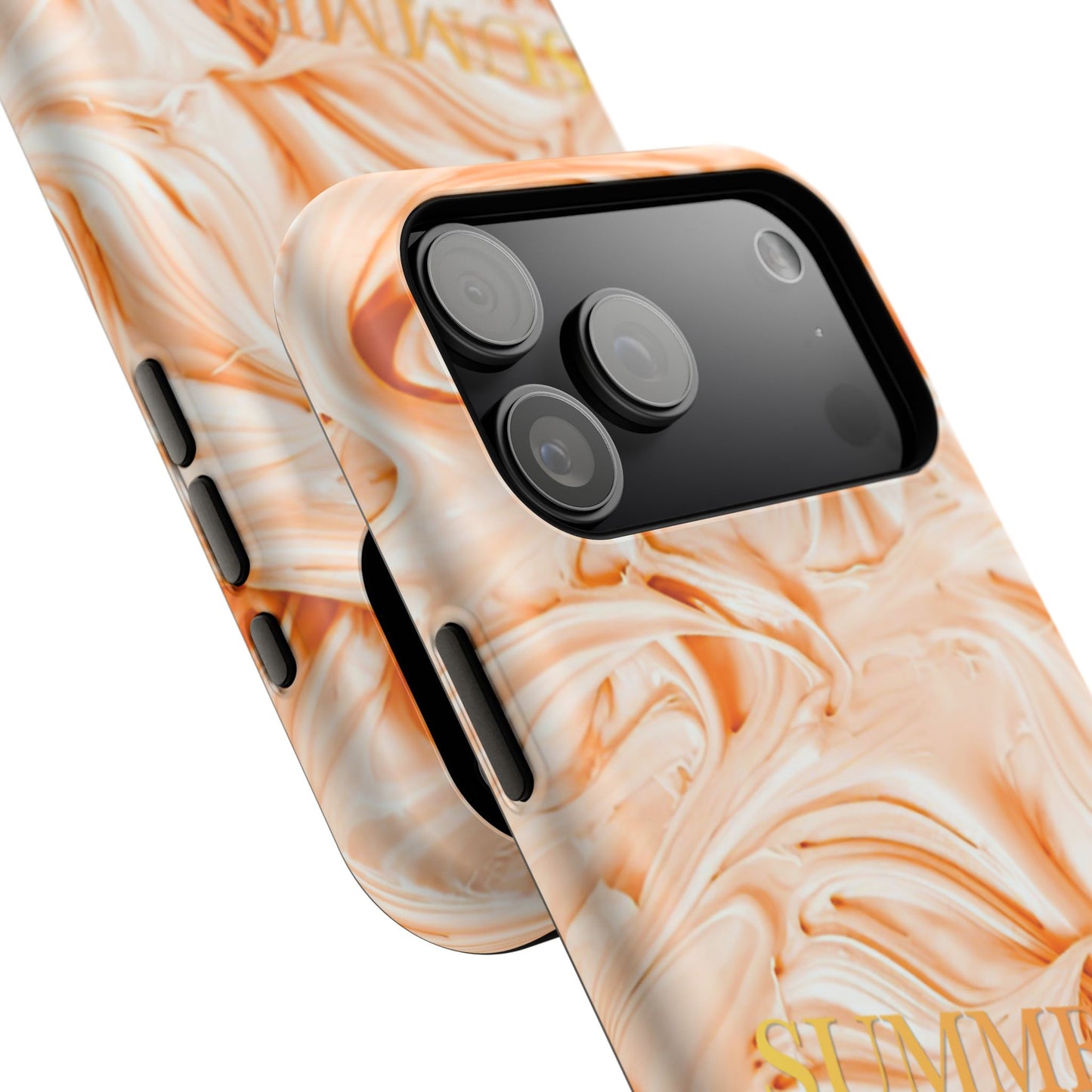 Impact-Resistant Phone Case – Peach Sorbet