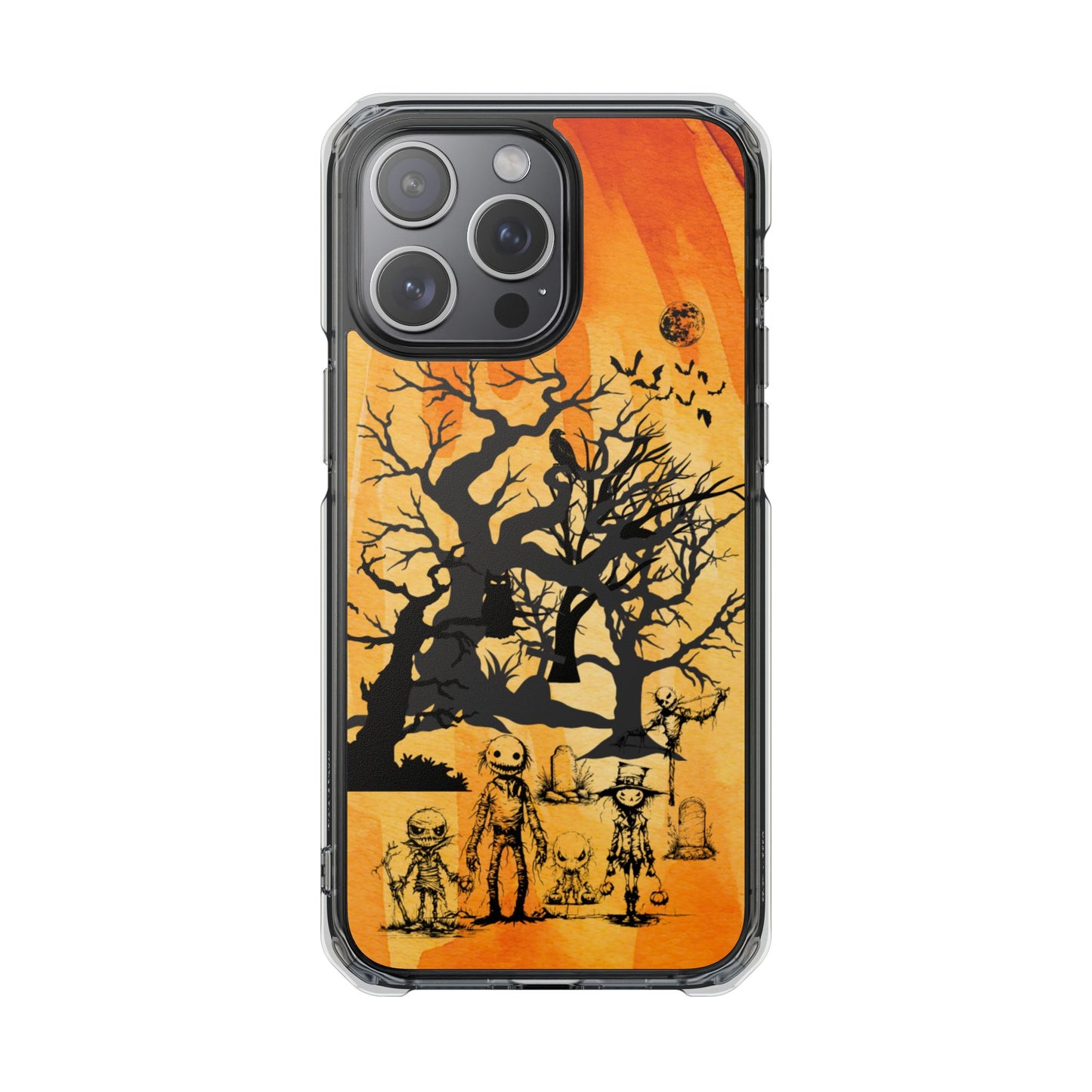 Clear Magnetic Phone Case – Hollow Night