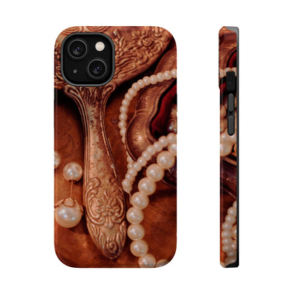 Wireless-Charging Compatible Case – Bronze Vanity