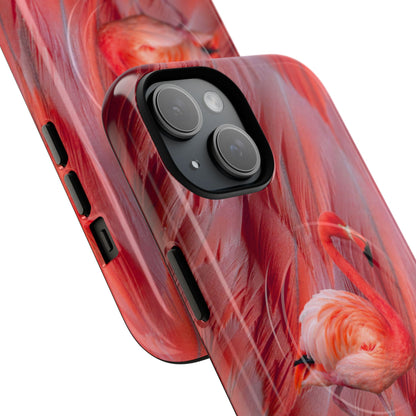 Protective Magnetic Phone Case – Scarlet Plume