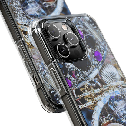 Clear Magnetic Phone Case – Chrome Jewel