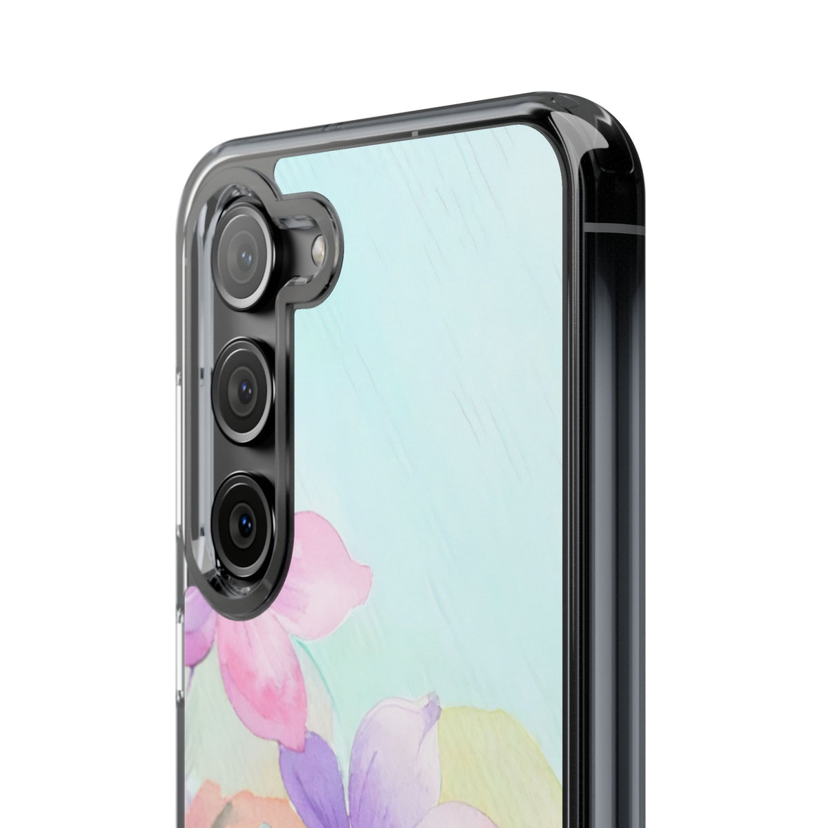 Clear Phone Case – Water Petal