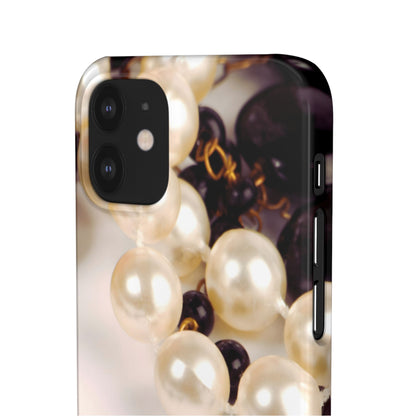 Snap Phone Case – Noir Pearl