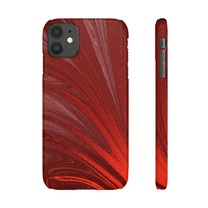 Snap Phone Case – Crimson Current