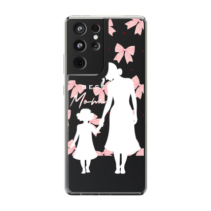 Clear Phone Case – Best Mom: My Little Girl