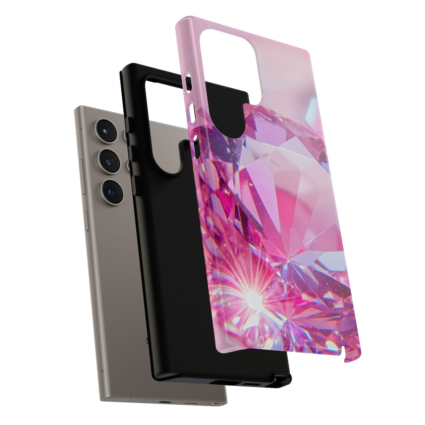 Protective Phone Case – Pink Ice