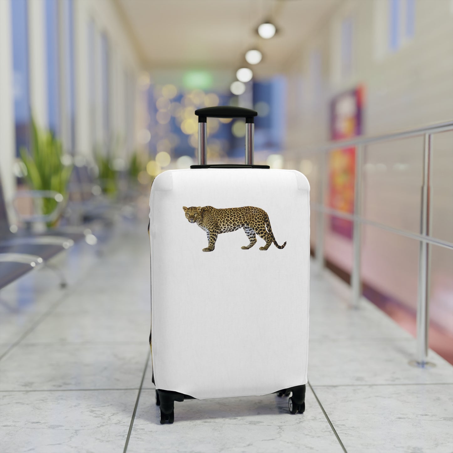 Luggage Cover – Leopard Luxe